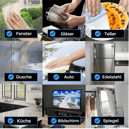 Microvezel Wonderdoek Streeploos Schoonmaken
