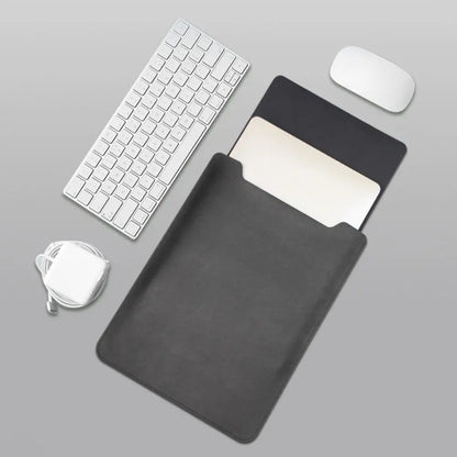 Velaro – Laptop sleeve 13–15 inch PU leer ultradun & waterafstotend 0