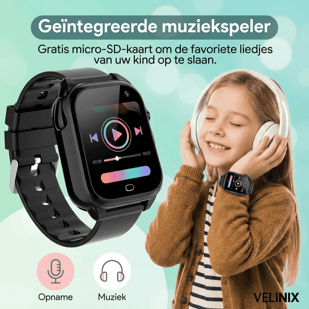Velinix™ – Waterdicht Smartwatch voor kinderen