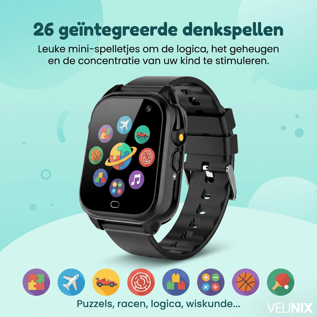 Velinix™ – Waterdicht Smartwatch voor kinderen