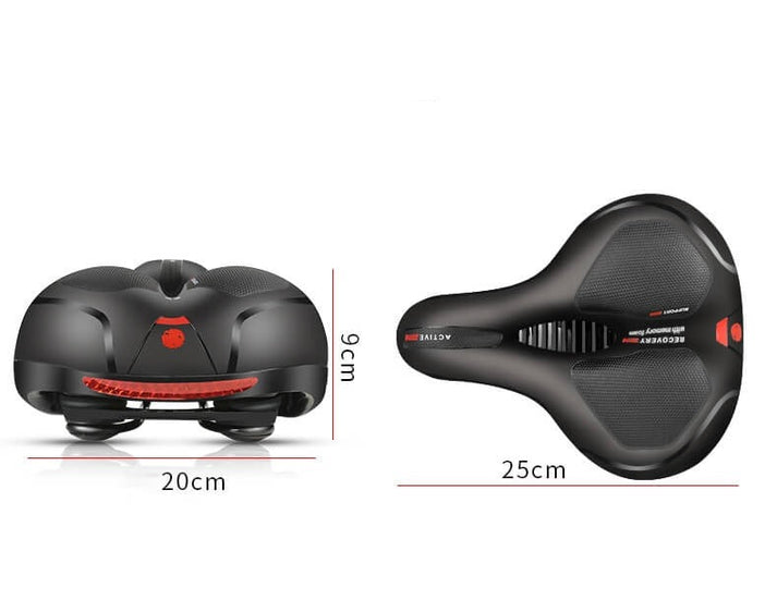Velora Cloud Comfort Pro Fietszadel – Ergonomisch Gelzadel voor Pijnvrij Fietsen 7