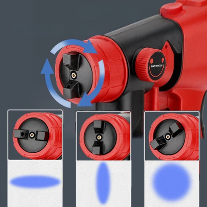 Elektrische Verfspuit Accu Spuitpistool voor Precise Verfprojecten