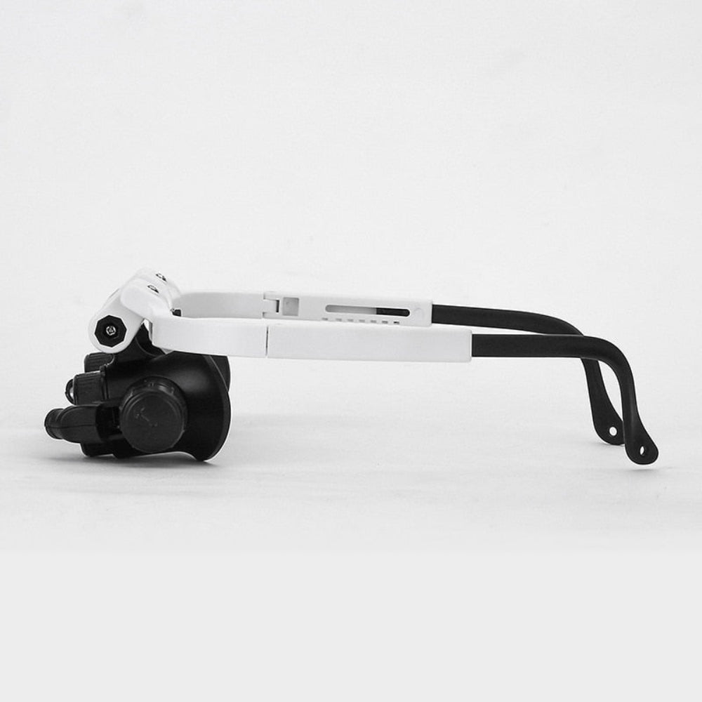 LED Hoofdlamp Vergrootbril Handsfree voor Precisiewerk