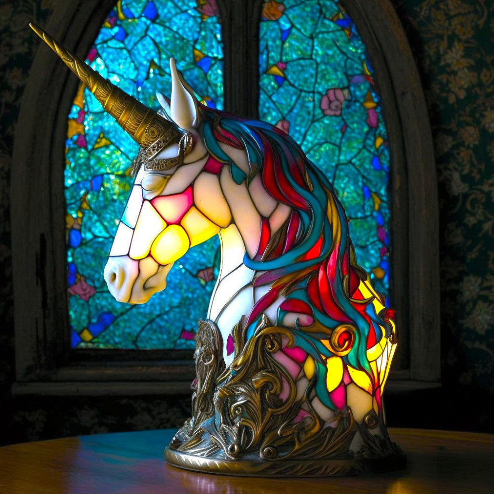 Tafellamp Tiffany Stijl Dieren Glas met Decoratief Design
