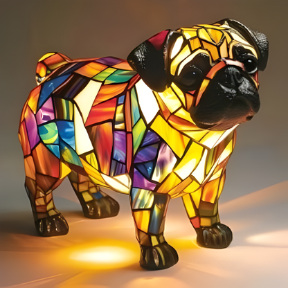 Tafellamp Tiffany Stijl Dieren Glas met Decoratief Design