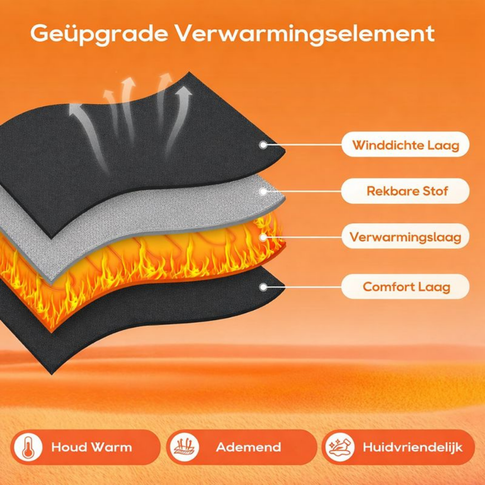 Elektrische Sokken Verwarmd met Batterij voor Buiten