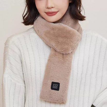 Verwarmde sjaal met zachte fleece voor de winter – USB oplaadbaar, 3 warmtestanden, machinewasbaar 3