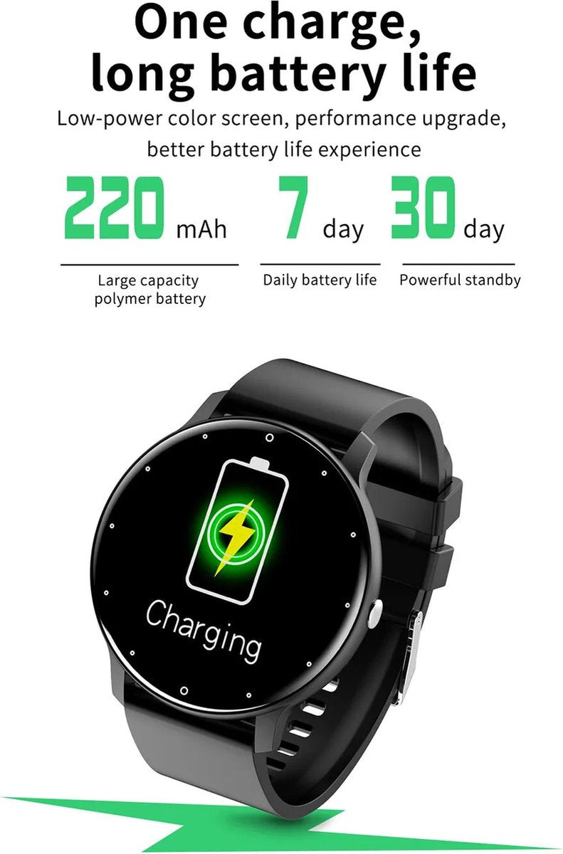 Veyro – Smartwatch met hartslag, bloeddruk & stappenteller – iOS/Android 7