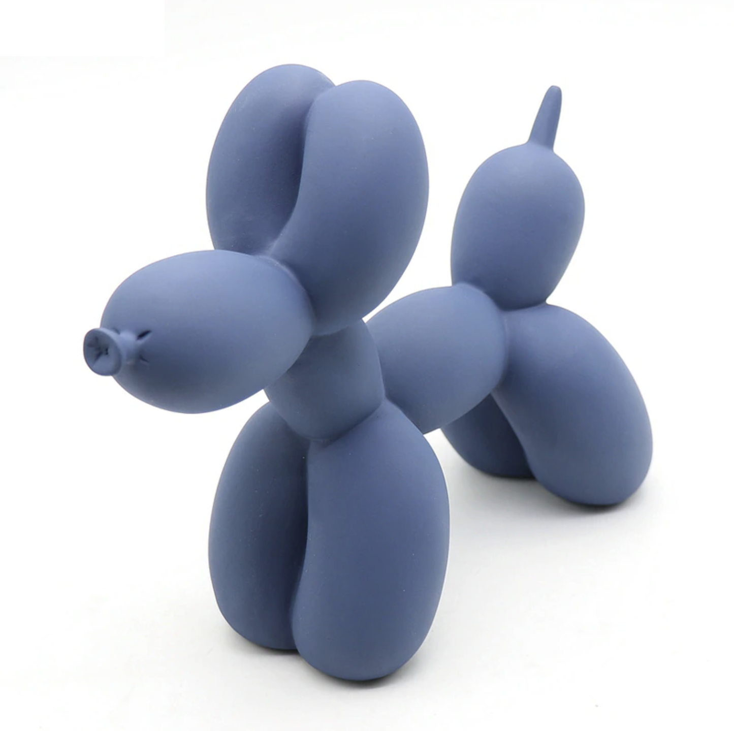 Kleurrijke Ballonhond Figuur, Handgemaakt Polyresin, 20 cm