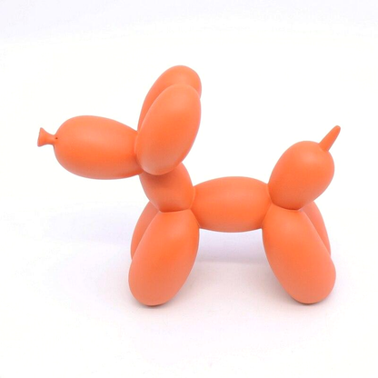 Kleurrijke Ballonhond Figuur, Handgemaakt Polyresin, 20 cm