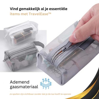 Reisorganizer Set van 5 voor Sieraden en Make-up