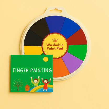 Kinder Vingerverf Wasbaar Creatief Verfset voor Kinderen