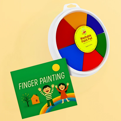 Kinder Vingerverf Wasbaar Creatief Verfset voor Kinderen