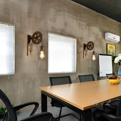 LED Wandlamp Vintage Stijl Met Dimbare Verlichting