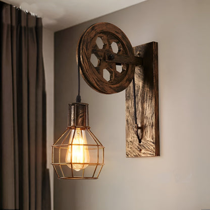 LED Wandlamp Vintage Stijl Met Dimbare Verlichting
