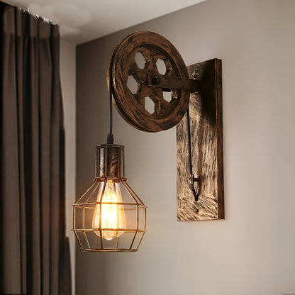 LED Wandlamp Vintage Stijl Met Dimbare Verlichting