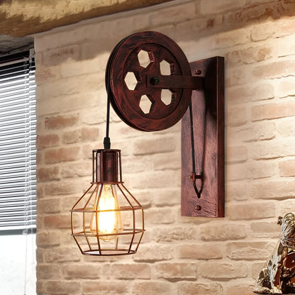 LED Wandlamp Vintage Stijl Met Dimbare Verlichting