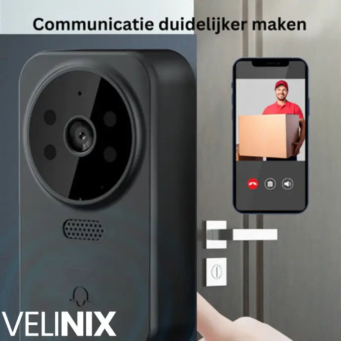 VisionBell™ - Slimme Videodeurbel met WiFi & Bewegingsdetectie