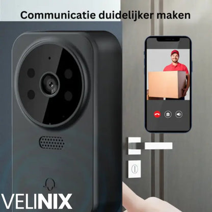 VisionBell™ - Slimme Videodeurbel met WiFi & Bewegingsdetectie