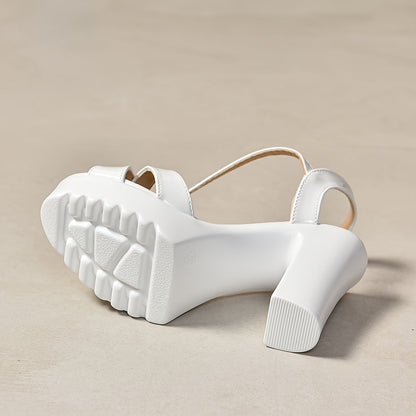 Vitacharm™ – Dames Sandalen met Hak Elegante Blokhiel en Comfortabel Voetbed-4