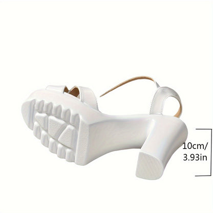 Vitacharm™ – Dames Sandalen met Hak Elegante Blokhiel en Comfortabel Voetbed-5