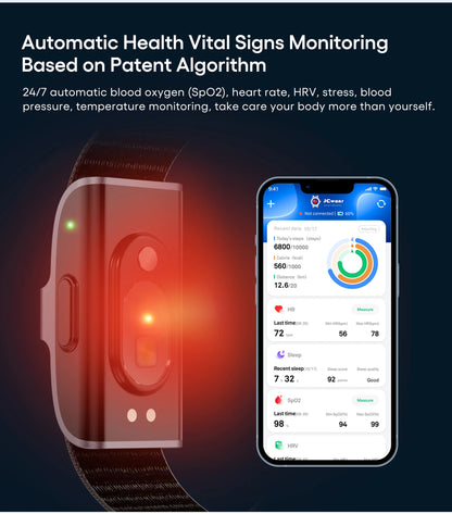 VitalBand™ – Geavanceerde Fitness Tracker voor Dagelijkse Gezondheid