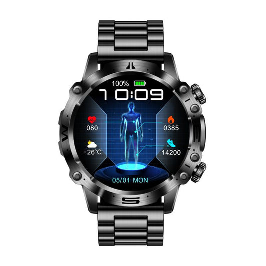 VitalCore - Geavanceerde smartwatch voor gezondheid en sport met ECG en lichaamsanalyse 0
