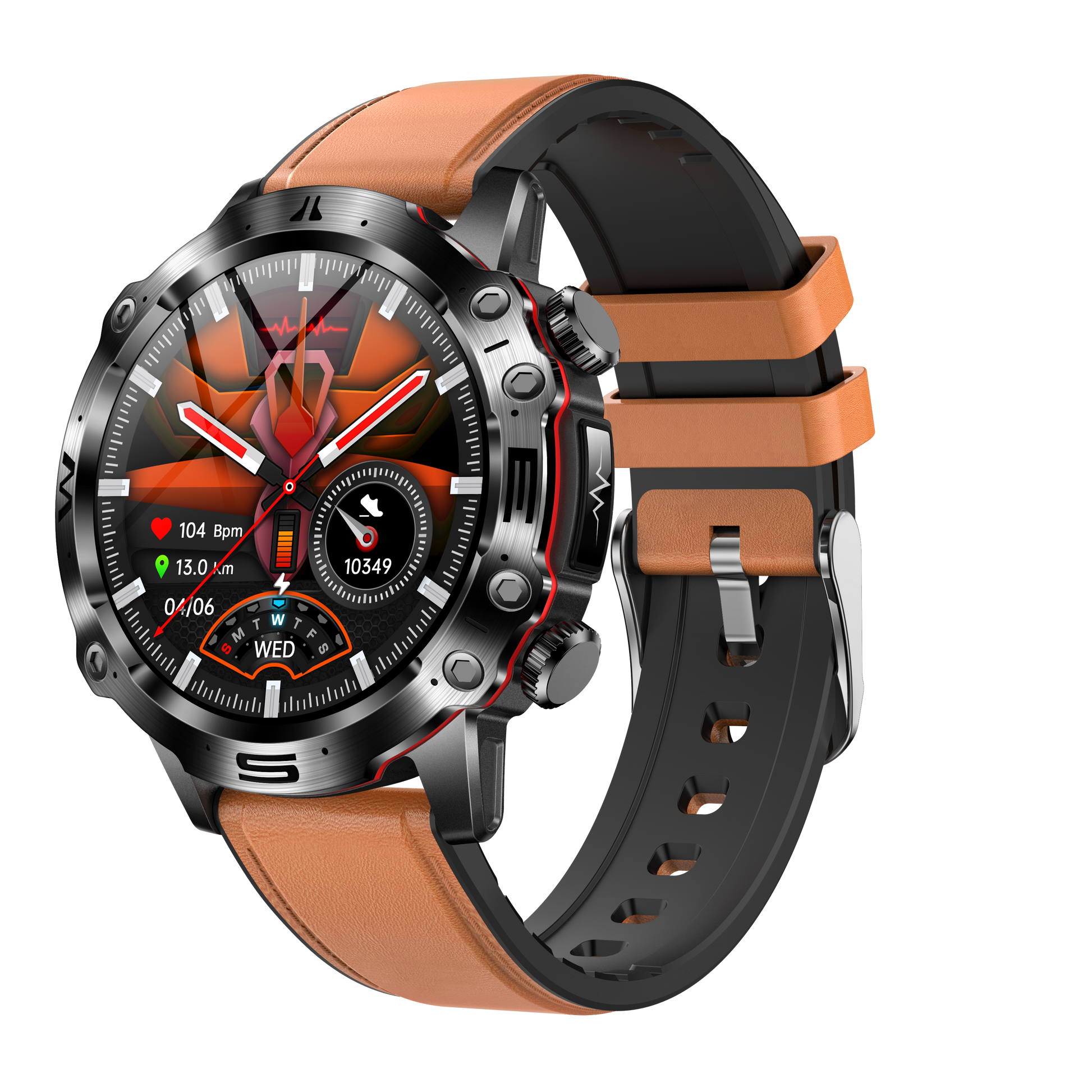 VitalCore - Geavanceerde smartwatch voor gezondheid en sport met ECG en lichaamsanalyse 1