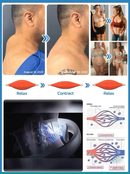 Ultrasone Lymfedrainage Apparaat voor Cellulite Verwijdering en Lichaamsvermindering