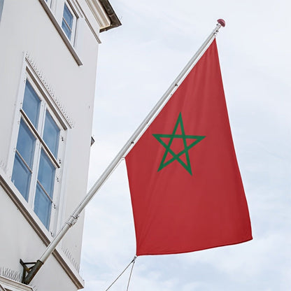 Marokko Vlag Polyester Nationale Decoratie Binnen en Buiten