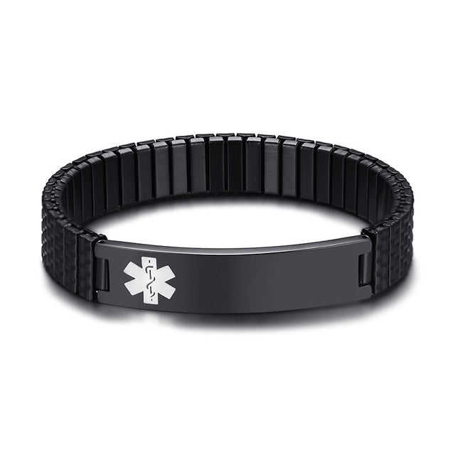 MediBand Armband met Spraakfunctie voor Noodgevallen Persoonlijk Maakbaar