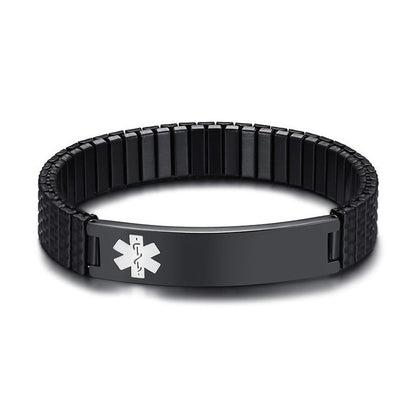 MediBand Armband met Spraakfunctie voor Noodgevallen Persoonlijk Maakbaar