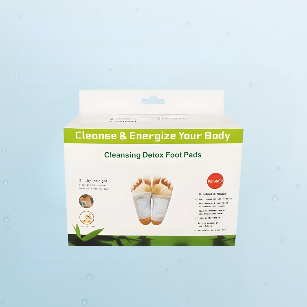Voetpads voor Detox en Ontgifting van Voetzolen Natuurlijk - Velinix