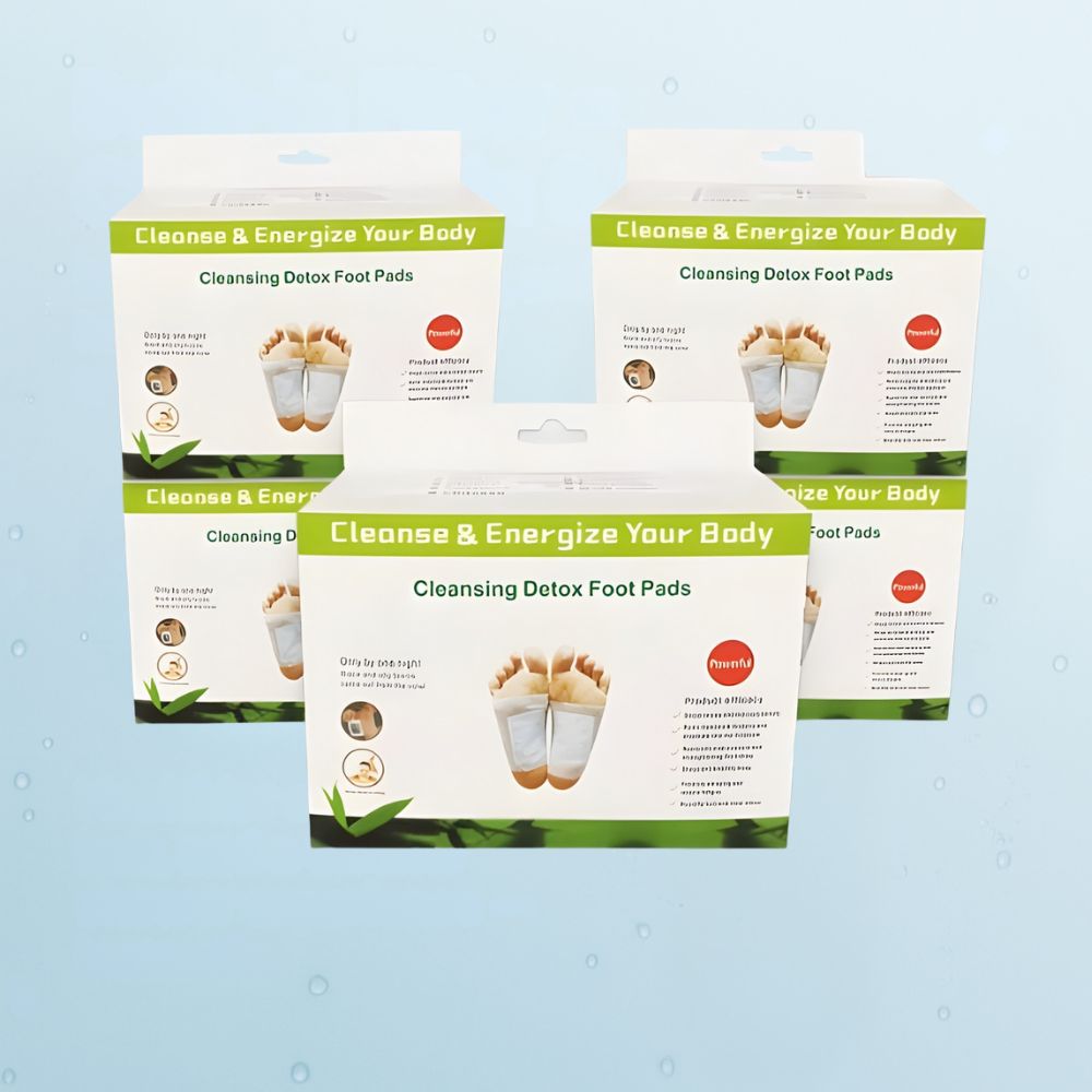 Voetpads voor Detox en Ontgifting van Voetzolen Natuurlijk