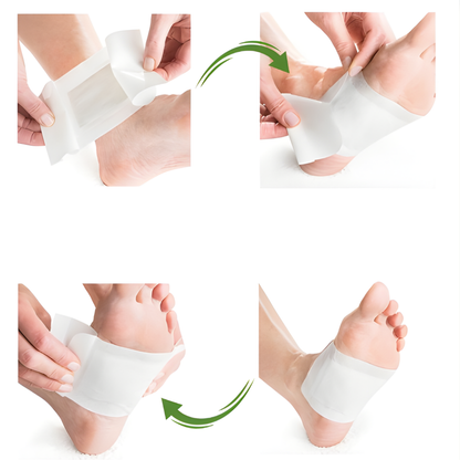 Voetpads voor Detox en Ontgifting van Voetzolen Natuurlijk