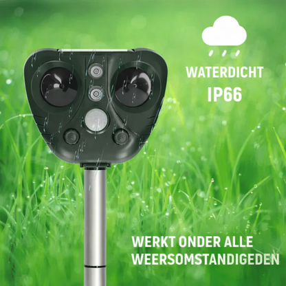 Ultrasone Vogelverjager LED voor de Tuin Zonne-energie