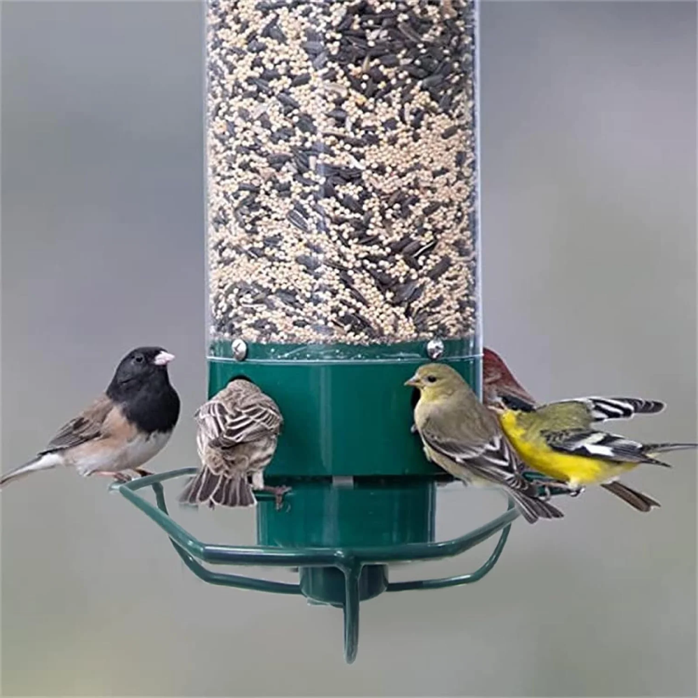 Eekhoornbestendig Vogelvoederhuis Metaal Hangend voor Tuin