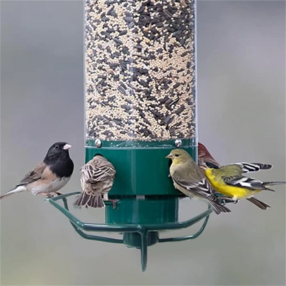 Eekhoornbestendig Vogelvoederhuis Metaal Hangend voor Tuin