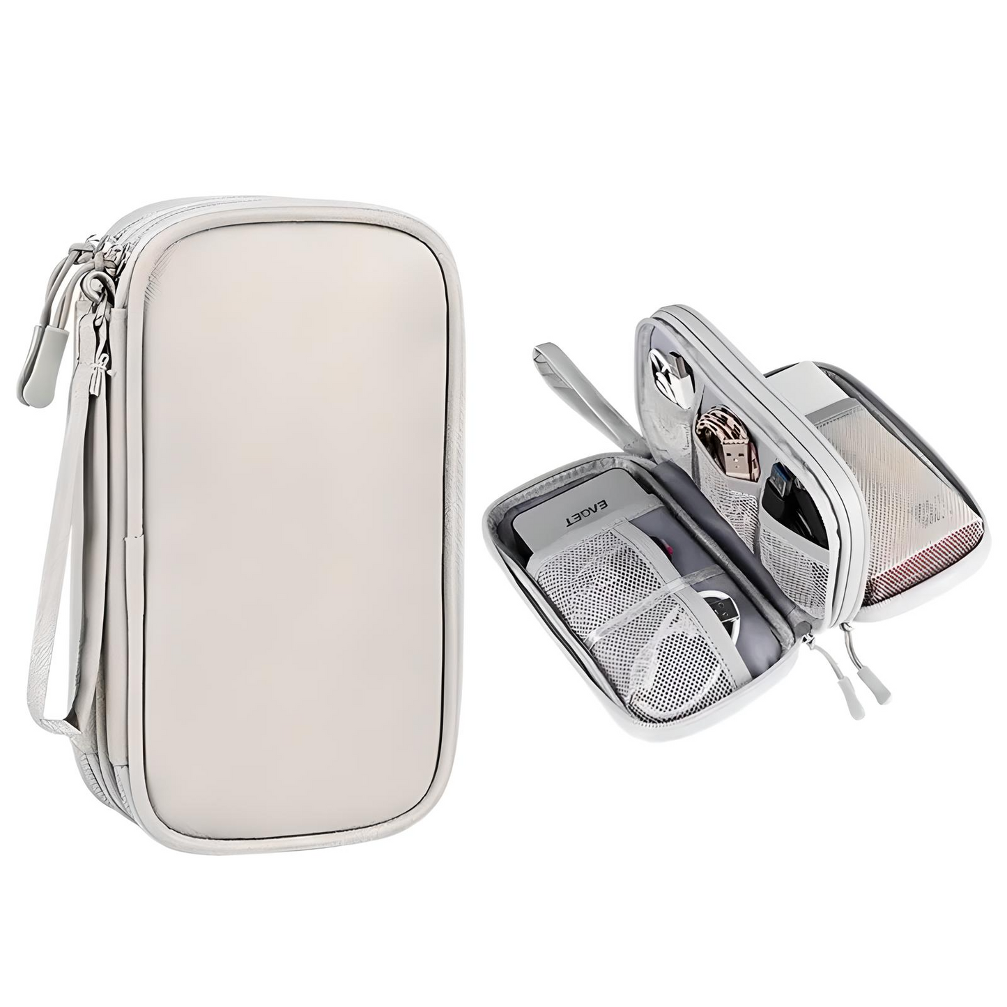Elektronische Accessoire Organizer LuxorTech - Opberghouder voor Orde en Stijl