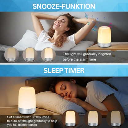 Wekkerradio met Wake Up Light en Natuurgeluiden voor een Energieke Dagstart