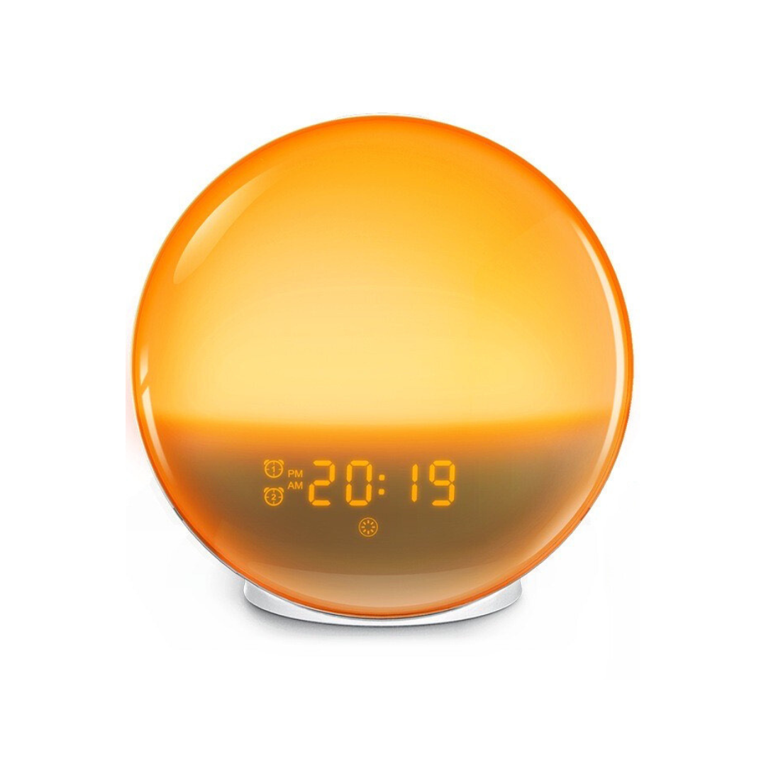 Wake-up Light Wekker Natuurlijk Worden met Zonsopgang Simulatie - Velinix