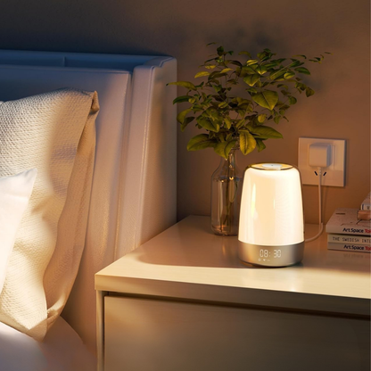 LED Wake Up Light Alarmklok met Zonsopgang Simulatie