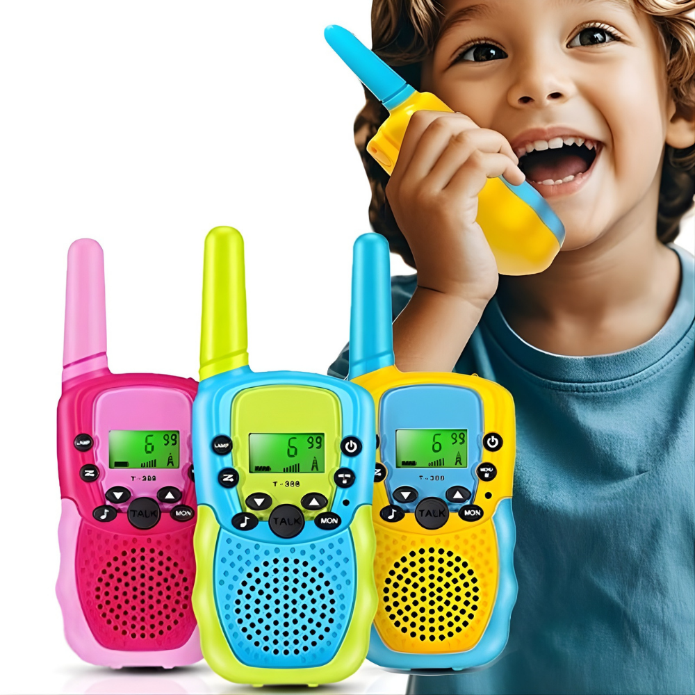 Kinder Walkie Talkie Set met Groot Bereik - Velinix