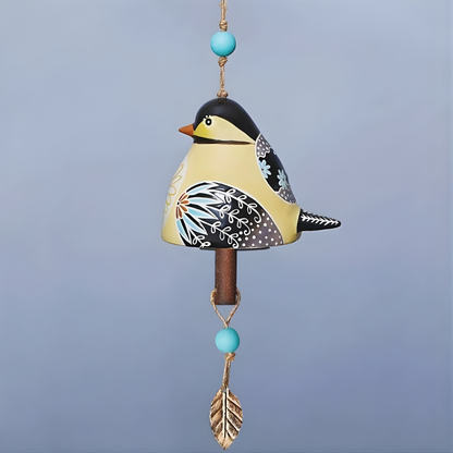 Keramische Wanddecoratie Windgong Handgemaakt Vogelvorm