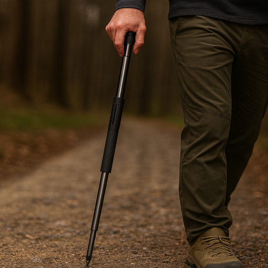 Wandelstok Lichtgewicht Aluminium Automatisch Uitklapbaar - Velinix