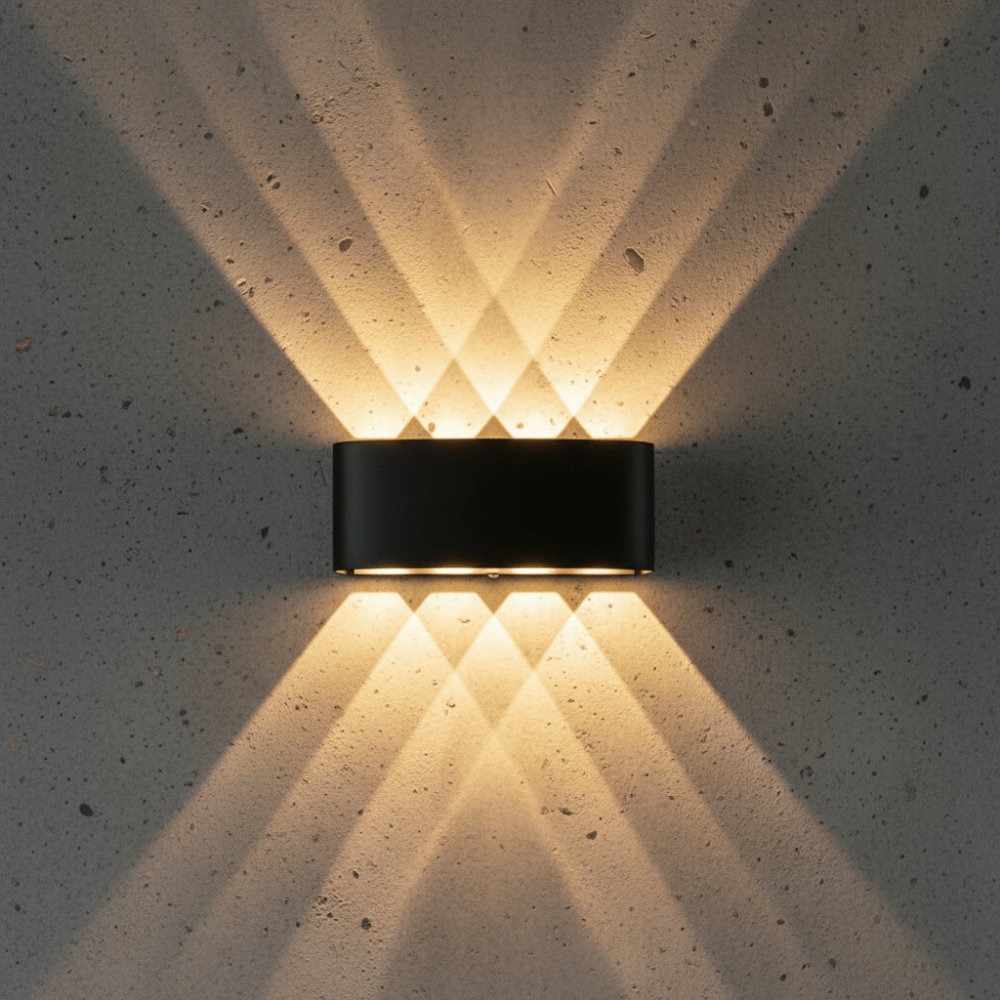 LED Wandlamp Buiten Modern Metaal Waterdicht
