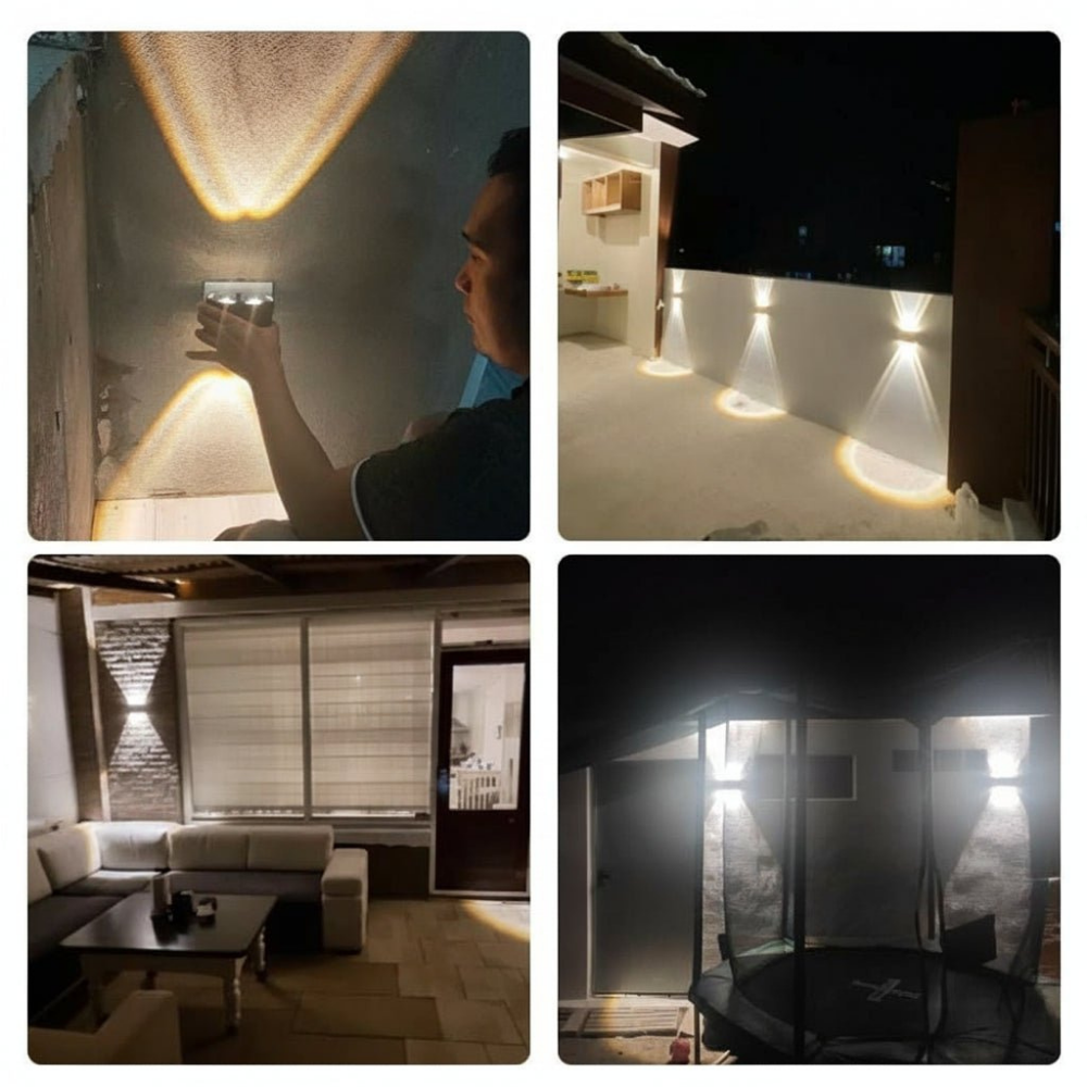 LED Wandlamp Buiten Modern Metaal Waterdicht