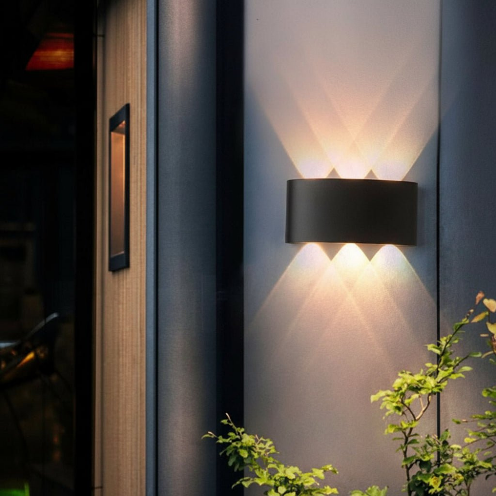 LED Wandlamp Buiten Modern Metaal Waterdicht
