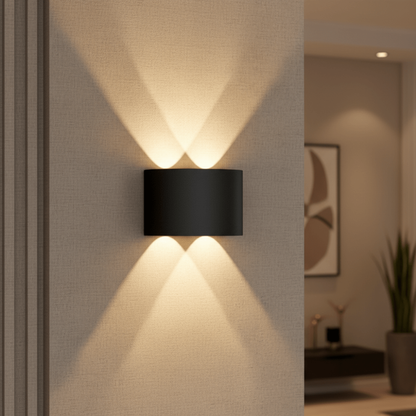LED Wandlamp Buiten Modern Metaal Waterdicht
