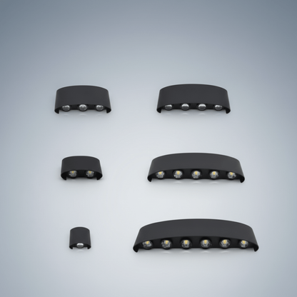 LED Wandlamp Buiten Modern Metaal Waterdicht